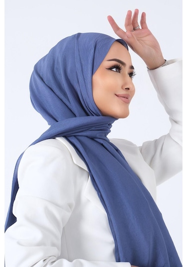 Harem Scarf Brisa Vual Şal - Koyu İndigo İndigo 924