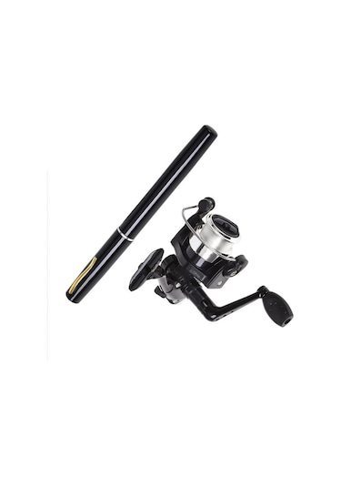 Valkyrie 1 Metre Teleskopik 5.1.1 Mini Cep Olta Seti Kalem Spin Kamış Olta