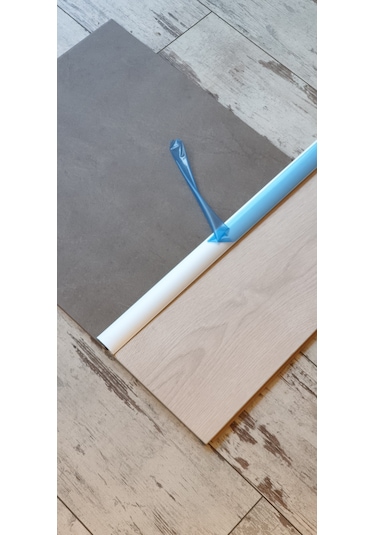 38 Mm Parke Kapı Eşik Profili 90 CM ve Diğer Her Ebat Eşik Profili Gri 90  CM