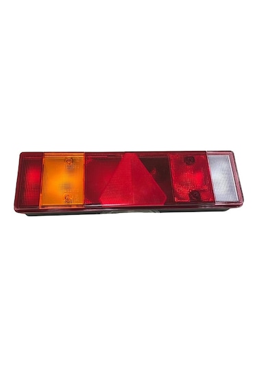 Stop Lambası 7-fonksiyon Üçgen Reflektörlü Plakalı Soketli Sol E9