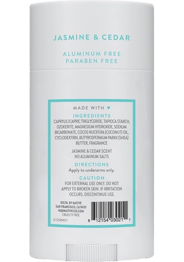 Native Jasmine & Cedar Alüminyumsuz Stick Deodorant 75gr