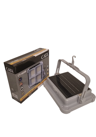 Cata CT-4698 200 W Taşınabilir Powerbank Özellikli Solar LED Projektör