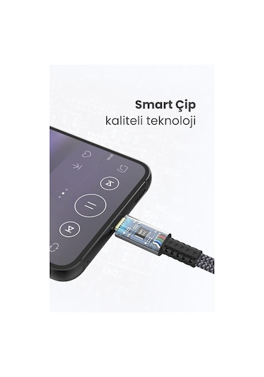 2in1 Android Apple Uyumlu iPhone Type c & Lightning 3 5mm 100cm Aux Ses Kablosu Araç Kulaklık