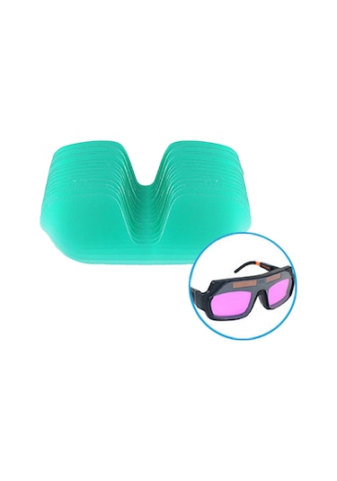 Homyl 10x Pc Solar Kaynak Kaskı İç Tek-parça-gözlük