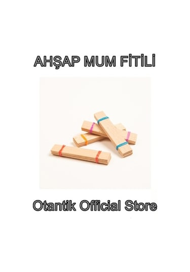 Soya Mum Yapım Seti, 1Kg Soya Wax, Fitil, Mum Çıtçıtı,Ahşap Fitil