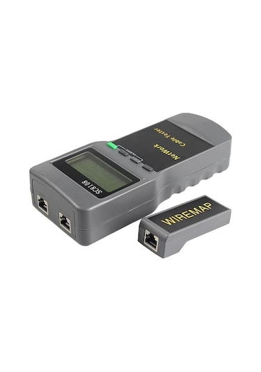 SC-8108 Kablo Test Cihazı Kablo Uzunluk Ölçer Kısa Devre Mesafe