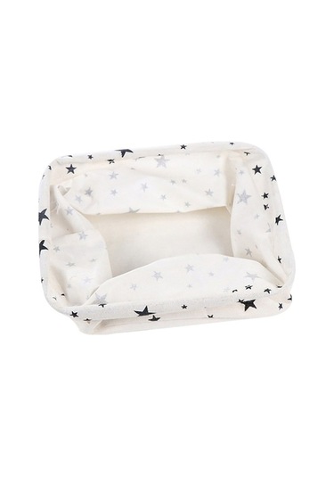 Tongxida 2 Adet Tuval Masaüstü Depolama Sepeti Saplı Çeşitli Eşya Saklama Kutusu Çapraz, Kullanışlı Tasarım Diğer