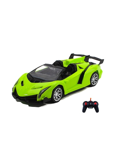 1:18 Ölçek Uzaktan Kumandalı Lamborghini Işıklı Yeşil