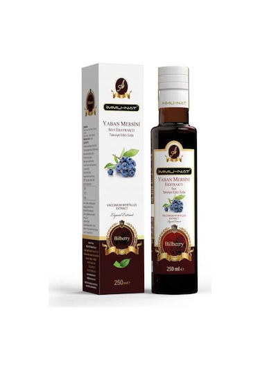 İmmunat Yaban Mersini Sıvı Ekstraktı 250 ML