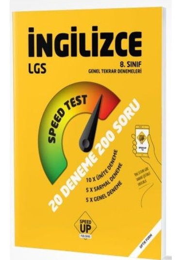 8. Sınıf LGS Speed Test Speed Up Publishing