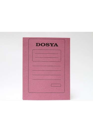 Armat Tam Kapak Telli Dosya 2.Kalite 50 li Pembe BM035