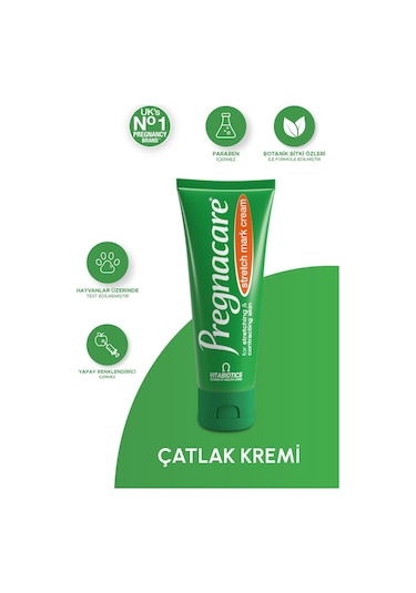 Vitabiotics Pregnacare Çatlak Önleyici Bakım Kremi 100 ML