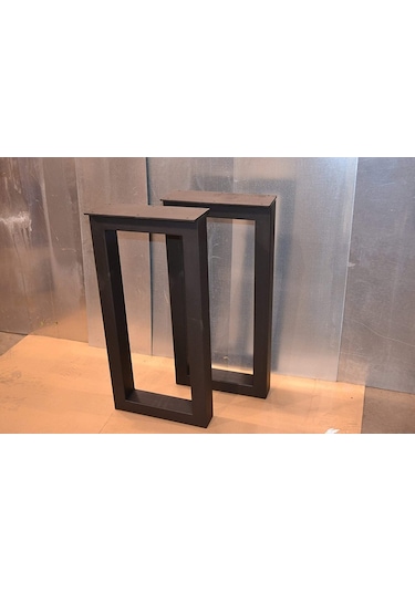 Siyah Renkte Dresuar İçin Masa Ayağı 35X75 cm