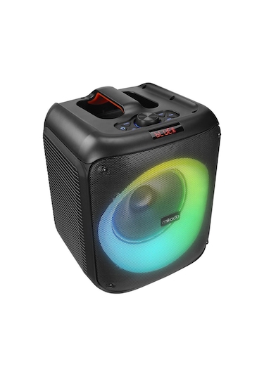 Mikado Md-bt51 Bombıx 60w Bt/usb/tf/tws Led Işıklı Kafa Mikrofonlu Toplantı-parti Hoparlörü