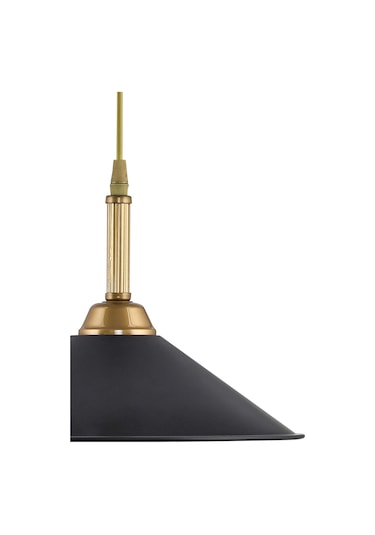 Dede Tekli Ufo Sarkit Avize Siyah Dekoratif Obje