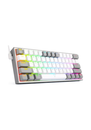 Redragon K617 Fizz RGB  Red Switch Mekanik Klavye