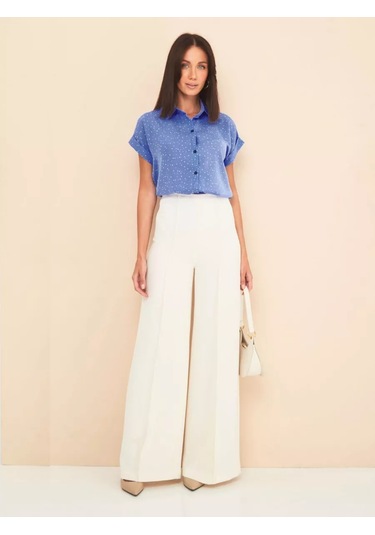 Kornet Kısa Kollu Parti Bluzu 86761367