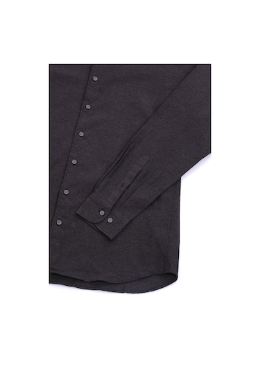 Giant Minimalist Erkek Uzun Kol Gömlek - Modern Fit Lacivert