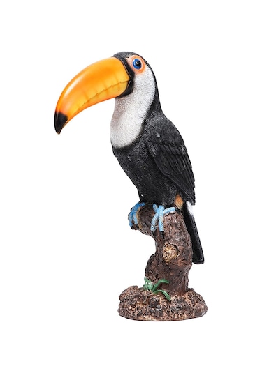 Suntek Magideal Toucan Güdük Heykeli Reçine Süs El Yapımı 12"