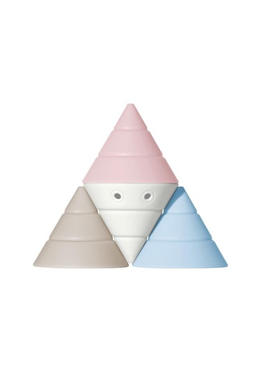 Moluk Hix - Pastel White, Baby Pink, Beige, Ice Blue