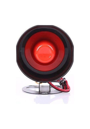 Oto Alarm Sireni 6 Sesli 12 Volt 15 Watt 120 Db 2  Adet