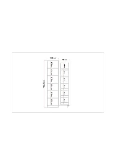 Tek Kapaklı 165 Derece Açılır Kapak Çok Amaçlı Mutfak Dolabı Beya