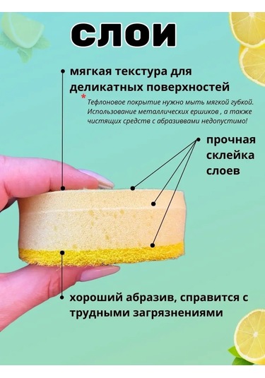 Homelinemarket Bulaşık Süngeri Seti 159913123