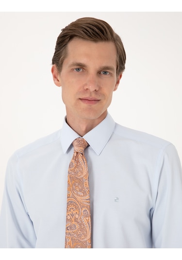 Pierre Cardin Erkek Açık Mavi Gömlek Basic 50316742-vr003 Açik Mavi