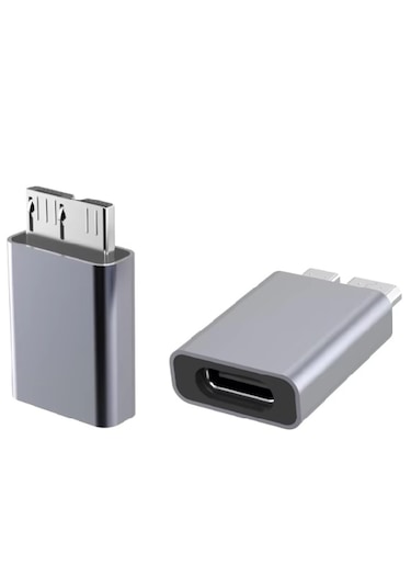 Type C To Micro B Usb Çevirici Dönüştürücü Adaptör Bağlantı Apara