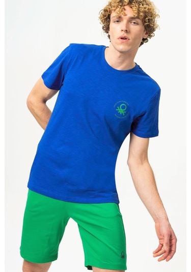 Benetton Bnt-m099-r-23y Erkek T-shirt Bnt-m099-r-r1481 Saks
