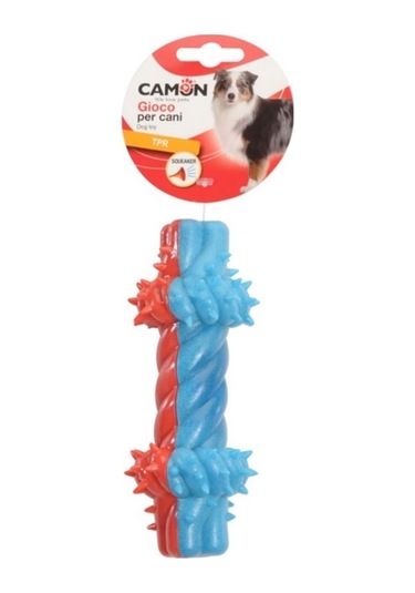 Braided Tpr Dumbbell Sesli Örgü Dambıl Köpek Oyuncağı