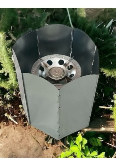 Katlanır Rüzgarlık Ateş Arkası Yağ Koruyucu Rüzgarlık