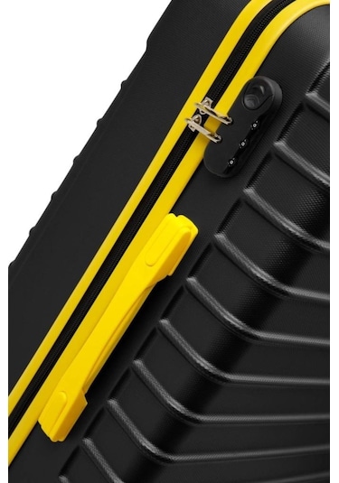 Orta Boy Valiz 4x2 Teker Siyah 1168 Siyah