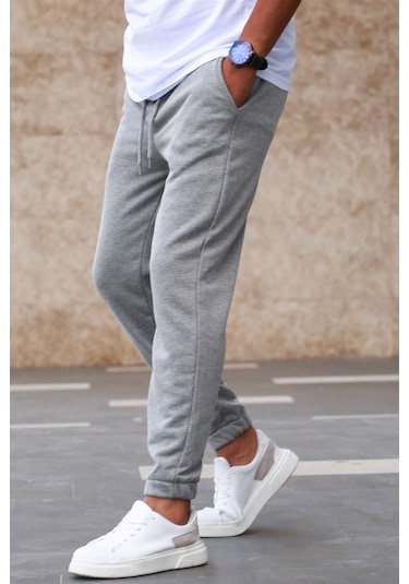 Madmext Gri Basic Eşofman 5424 Gri