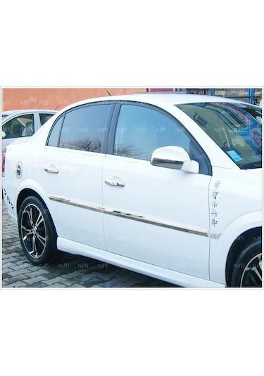 Opel Vectra C Krom Yan Kapı Çıtası 4 Prç P.çelik 2002 ve Üzeri