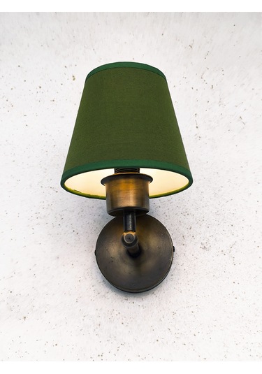 Shimmer Duvar Apliği Eskitme Gold Haki Başlıklı Haki