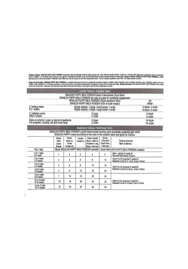 Wahlen Puppy Milk Yavru Köpek Süt Tozu 230 G