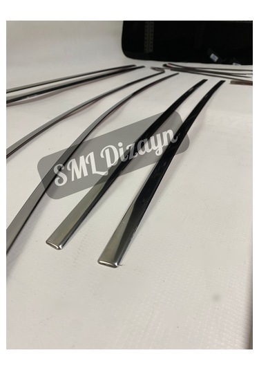 Volkswagen Golf 8 Krom Cam Çıtası Golf 8 Yan Cam Çerçevesi