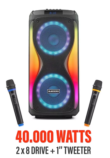 Büyük Boy Bluetooth Hoparlör 40000watts Speaker
