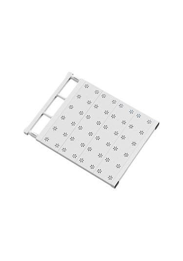Homyl Genişletilebilir Bölücü Giyim Dolap Rafı 35cmx48cm Beyaz Diğer