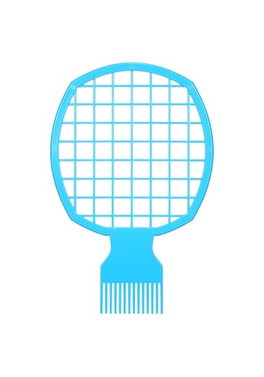 Singree 3'lü 2'li 1 Afro Ve Saksı Saç Taraması Seti - Kolay Kullanım, Pratik Temizleme - Siyah, Mavi, Kırmızı