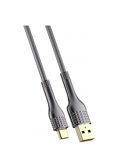Ldnıo LS651 Type-C Hızlı Şarj Kablo  Gri