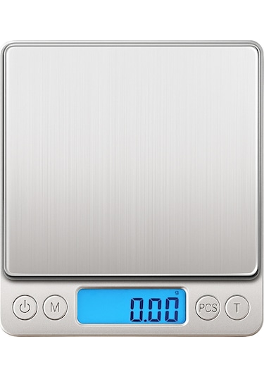 Dijital Hassas Mutfak Kuyumcu Terazi Tartı 500gr/0,01gr I-2000