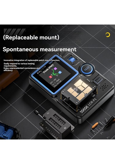 Maiyame Fnırsı Lcr-p1 Çok Fonksiyonlu Transistör, Diyot, Kondansatör Ve Mosfet Test Cihazı - Otomatik Tanıma Ve Renkli Ekran