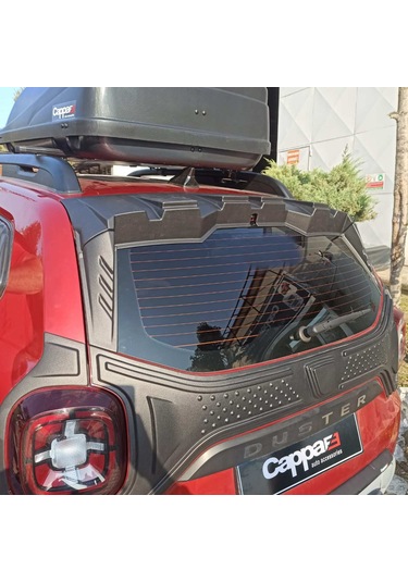 Dacia Duster Arka Cam Üstü Spoyler Mat Siyah Abs 2018-Sonrası