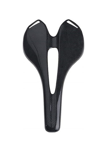 Ebitda Hafif Karbon Fiber Bisiklet Koltuğu - Siyah - 3k Parlak/mat - Mtb, Dağ, Yol Ve Katlanabilir Bisikletler İçin Siyah