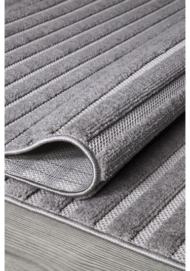 İpek Halı Kişiye Özel Ölçü Kesme Almond Koleksiyonu 11402 Gri-69103 Gri