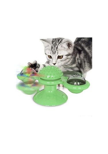 Pet Life 'windmill' Dönen Vakumlu Dönen Kedi Oyuncağı S851