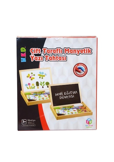 Çocuklar İçin Masaüstü Çift Taraflı Yazı Tahtası
