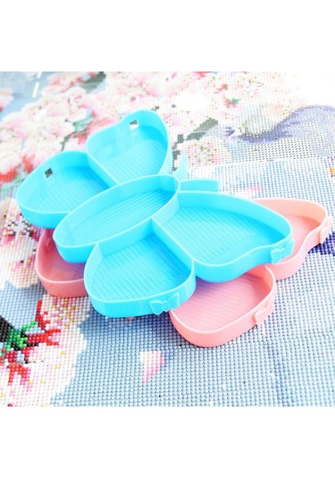 Suntek Elmas Resim Sergisi Tepsi Düzenleyici Temizlemeye Uygun